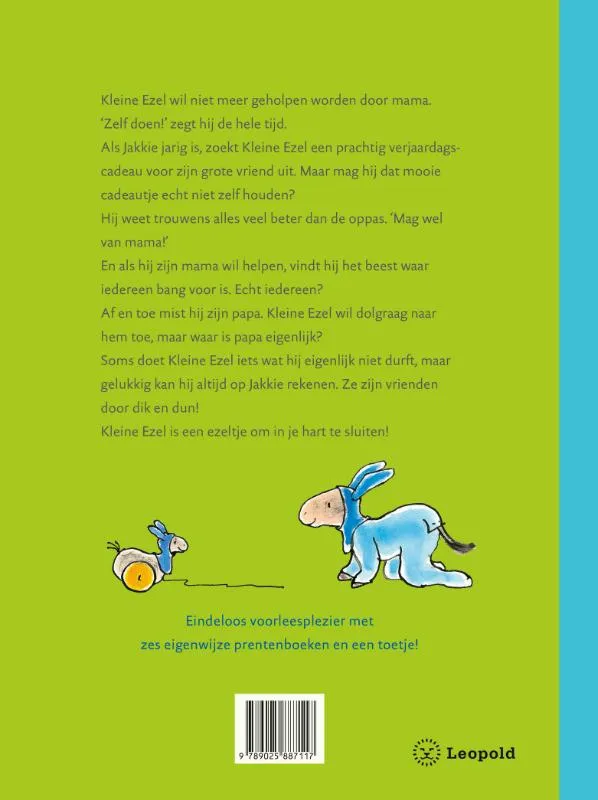 Zelf doen! zegt Kleine Ezel | 9789025887117 Zelf doen! zegt Kleine Ezel - Afbeelding 2