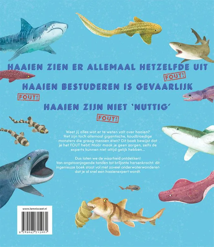 Alles wat je weet over haaien is fout! | 9789047715061 Alles wat je weet over haaien is fout! - Afbeelding 2