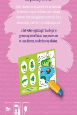 Alternative view of Kleuren met water voor de kleintjes