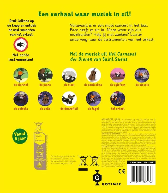 Paco en het orkest | 9789025783136 Paco en het orkest - Afbeelding 2
