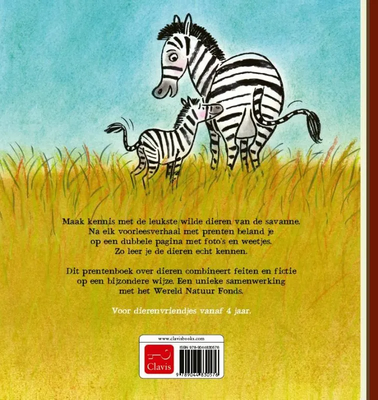 Wilde dieren van de savanne | 9789044830576 Wilde dieren van de savanne - Afbeelding 2