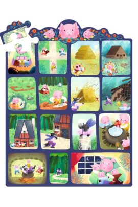 De wolf en de drie biggetjes - 35 pcs | 3070900070516