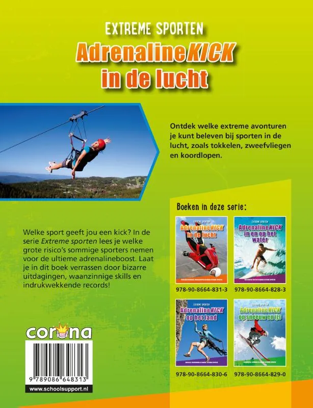 Adrenalinekick in de lucht | 9789086648313 Adrenalinekick in de lucht - Afbeelding 2