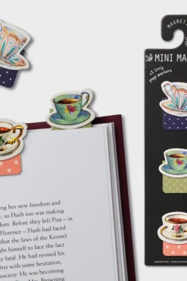 Boekenlegger 3x Mini Theekopje