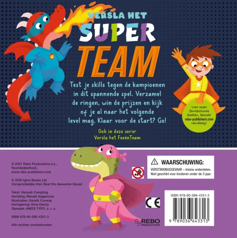 Versla het superteam | 9789036643313 Versla het superteam - Afbeelding 2