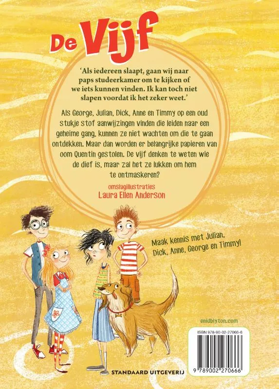 De Vijf en de geheime doorgang | 9789002270666 De Vijf en de geheime doorgang - Afbeelding 2