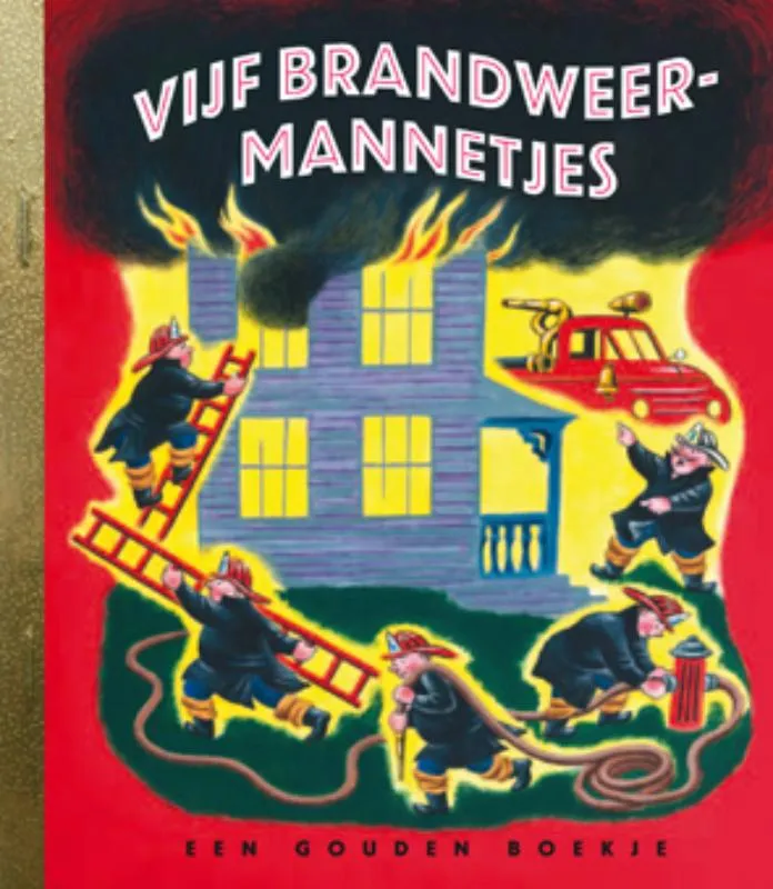 Vijf brandweermannetjes | 9789054449010 Vijf brandweermannetjes
