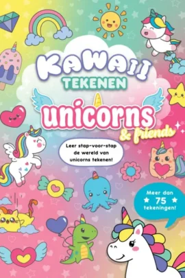 Kawaii tekenen unicorns & friends