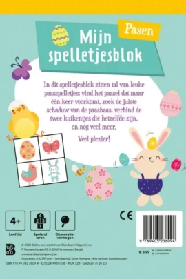 Mijn spelletjesblok pasen | 9789403236094 Mijn spelletjesblok pasen | 9789403236094