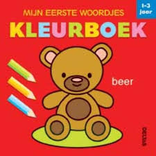 Mijn eerste woordjes kleurboek | 1-3 jaar
