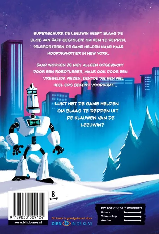 Game Helden tegen de robots | 9789030509424 Game Helden tegen de robots - Afbeelding 2