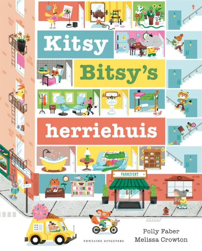 Kitsy Bitsy's herriehuis | 9789464042665 Kitsy Bitsy's herriehuis