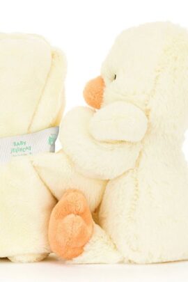 Alternative view of Jellycat Bashful Duckling Soother