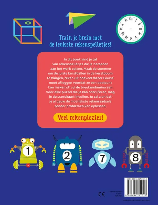 Rekenspelletjes voor kleine slimmeriken | 9789044761610 Rekenspelletjes voor kleine slimmeriken - Afbeelding 2