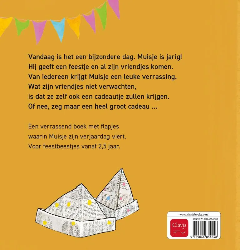 Gelukkige verjaardag, Muisje! | 9789044854848 Gelukkige verjaardag, Muisje! - Afbeelding 2