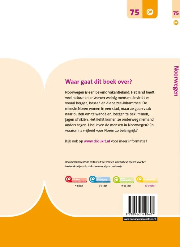 Noorwegen | 9789463418607 Noorwegen - Afbeelding 2