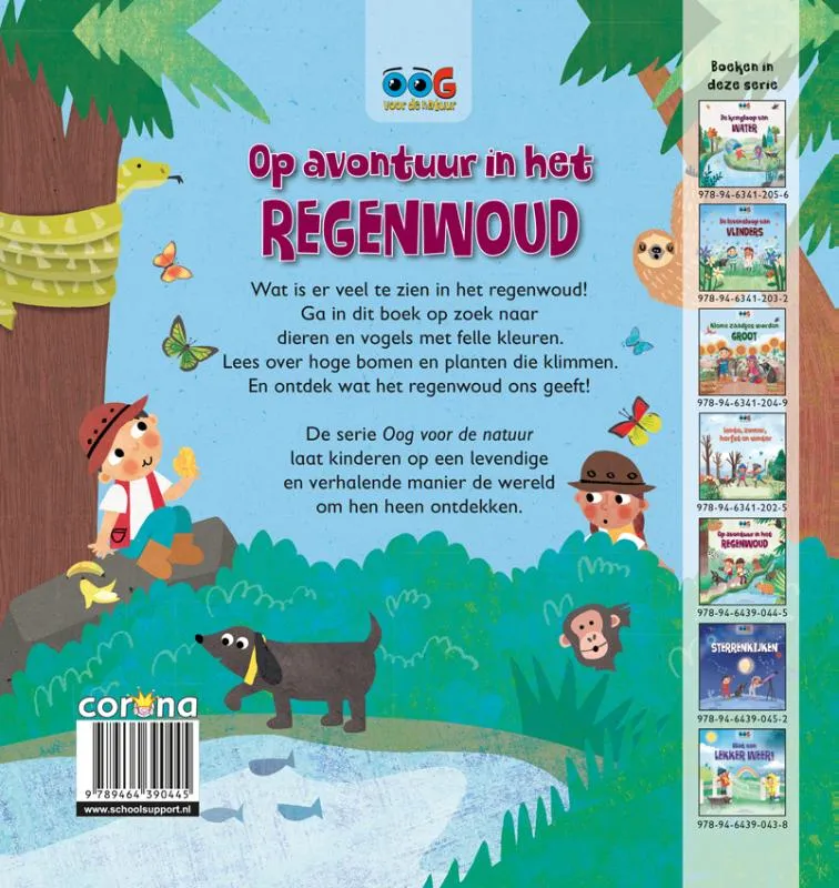 Op avontuur in het regenwoud | 9789464390445 Op avontuur in het regenwoud - Afbeelding 2