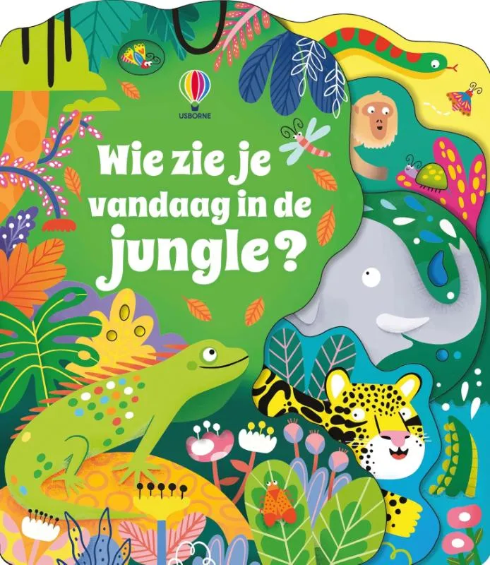 Wie zie je vandaag in de jungle? | 9781835408278 Wie zie je vandaag in de jungle?