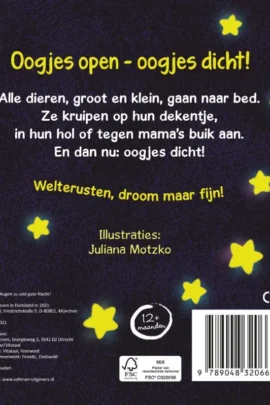 Alternative view of Oogjes dicht! Welterusten