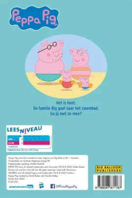 Peppa Pig, naar het zwembad | 9789047871187