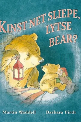 Kinst net sliepe lytse bear