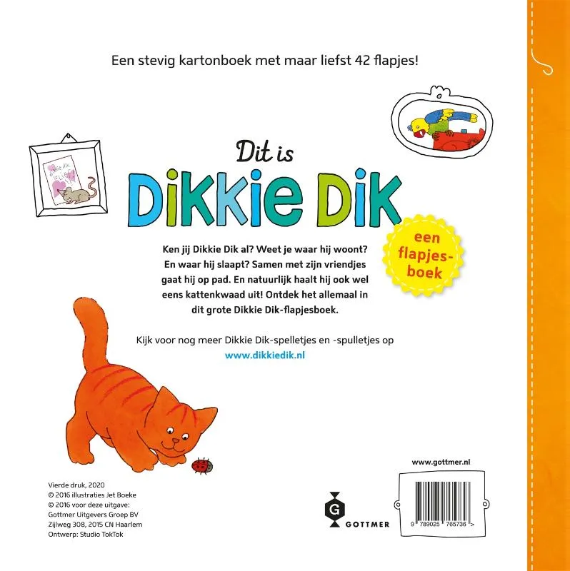 Dit is Dikkie Dik! | 9789025765736 Dit is Dikkie Dik! - Afbeelding 2