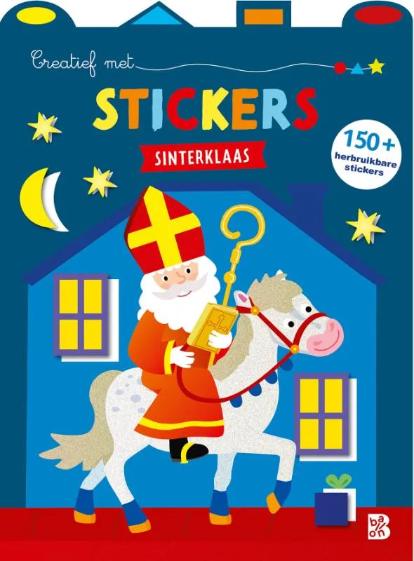 Creatief met stickers Sinterklaas | 9789403226255 Creatief met stickers Sinterklaas