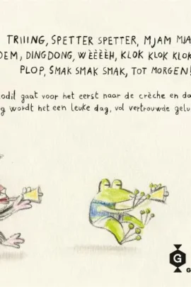 Alternative view of Wat zegt de kleine krokodil op de crèche?