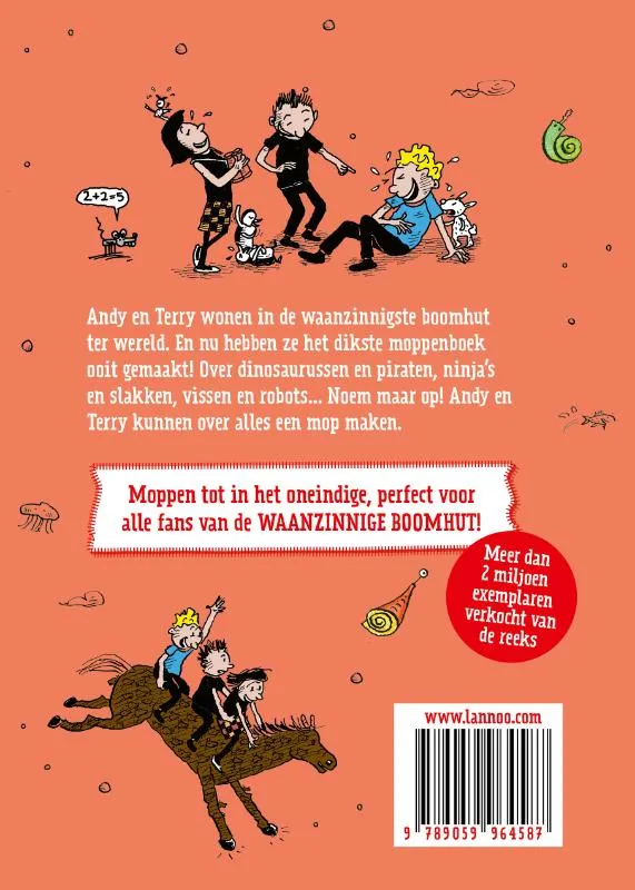 Het superdikke waanzinnige moppenboek | 9789059964587 Het superdikke waanzinnige moppenboek - Afbeelding 2