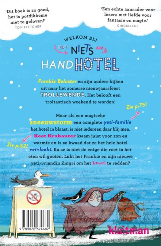 Het niets aan de hotel. Hier zijn heus geen yeti's! | 9789020674682 Het niets aan de hotel. Hier zijn heus geen yeti's! - Afbeelding 2