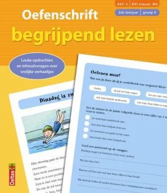 Oefenschrift begrijpend lezen Groep 4 2de leerjaar | 9789044737486 Oefenschrift begrijpend lezen Groep 4 2de leerjaar