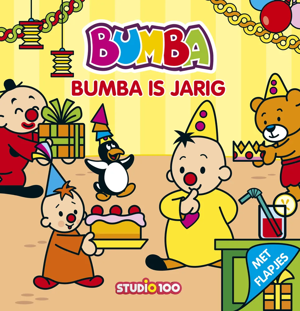kartonboek met flapjes - Bumba is jarig | 9789462775510 kartonboek met flapjes - Bumba is jarig