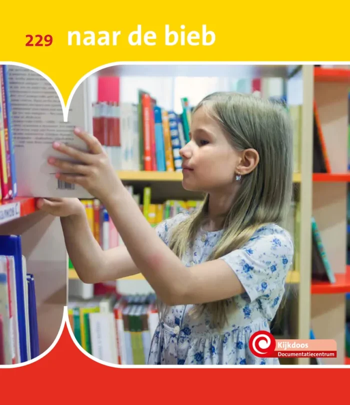 naar de bieb