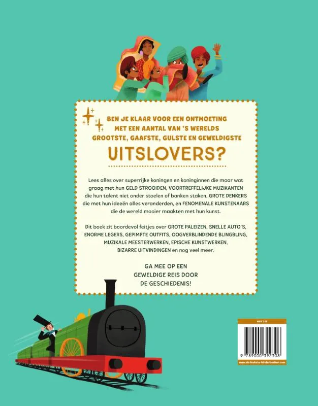 De grootste uitslovers ooit | 9789000392308 De grootste uitslovers ooit - Afbeelding 2