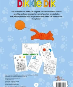 Kleur mee met Dikkie Dik | 9789047881179