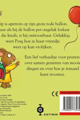 Pip en Posy en de grote ballon | 9789025773434