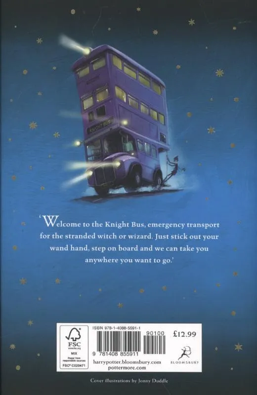 Harry Potter & the prisoner of Azkaban | 9781408855911 Harry Potter & the prisoner of Azkaban - Afbeelding 2