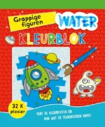 Waterkleurblok Grappige figuren | 9789036645935 Waterkleurblok Grappige figuren | 9789036645935