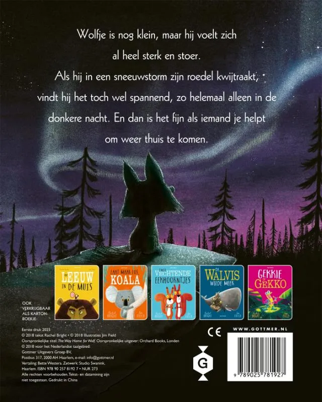 Wolfje wil naar huis | 9789025781927 Wolfje wil naar huis - Afbeelding 2