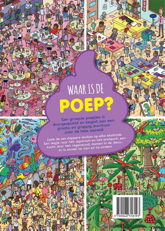Waar is de poep? | 9789048318193 Waar is de poep? - Afbeelding 2