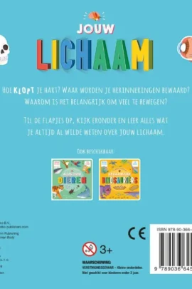 Flapjesboek Jouw lichaam | 9789036645959