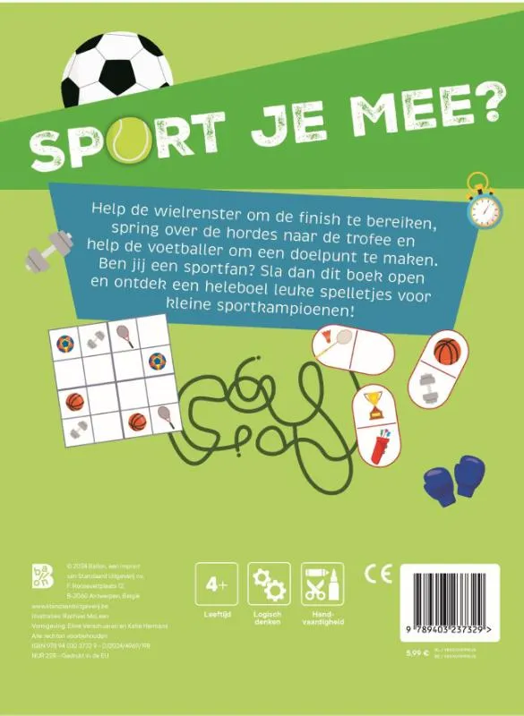 Sport je mee? Verhalenplakboek | 9789403237329 Sport je mee? Verhalenplakboek - Afbeelding 2