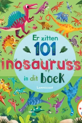 Er zitten 101 dinosaurussen in dit boek