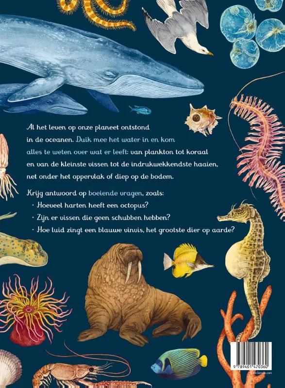 Dieren van de zee | 9789401470360 Dieren van de zee - Afbeelding 2