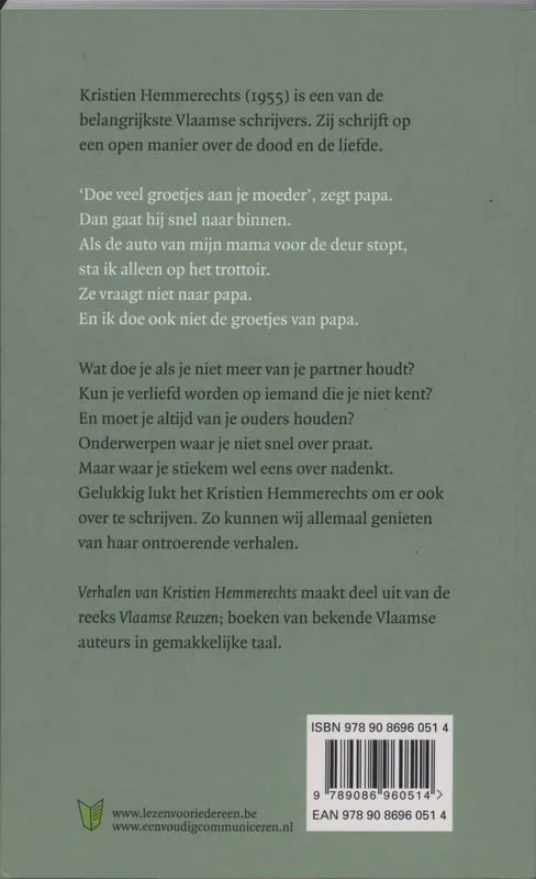 Verhalen van Kristien Hemmerechts | 9789086960514 Verhalen van Kristien Hemmerechts - Afbeelding 2