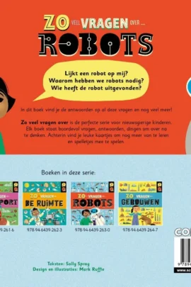 Zoveel vragen over robots | 9789464392630