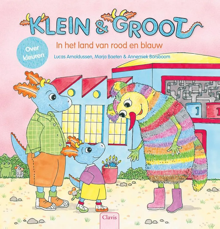 Klein en Groot. In het land van rood en blauw (over kleuren) | 9789044857696 Klein en Groot. In het land van rood en blauw (over kleuren)