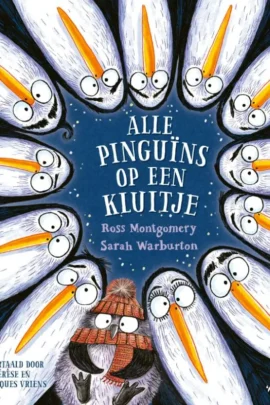 Alle pinguïns op een kluitje