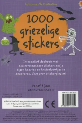 Alternative view of 1000 GRIEZELIGE STICKERS