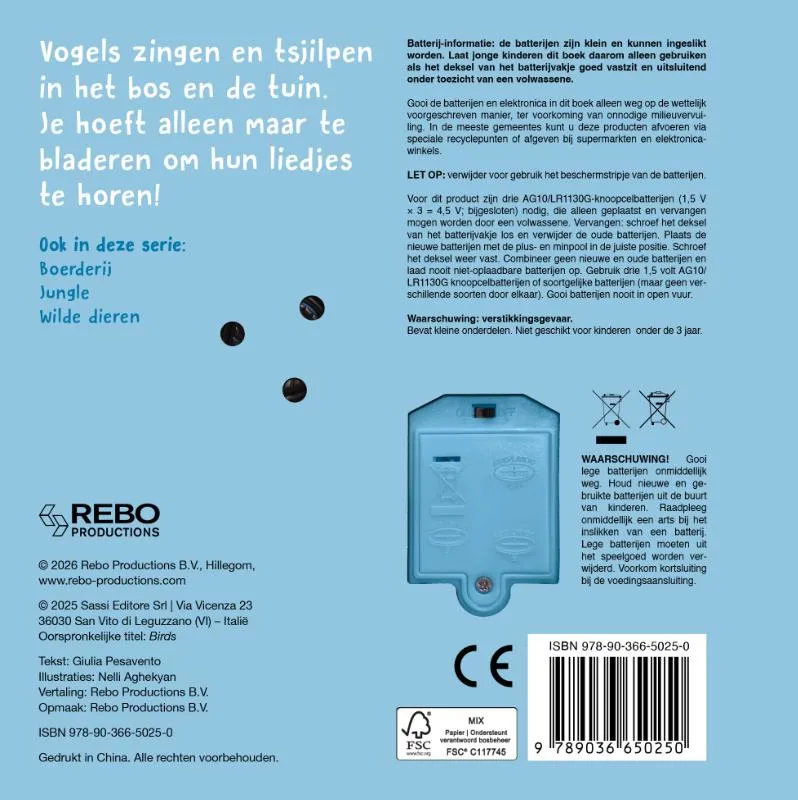 Wat hoor ik daar? Vogels - Coloring Book Cafe | 9789036650250 Wat hoor ik daar? Vogels - Coloring Book Cafe - Afbeelding 2